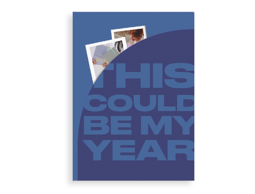 AGENDA ENCUADERNADA ANTARTIK MY YEAR A5+ 2026 DA PGINA NEGRO PAPEL 80G FSC