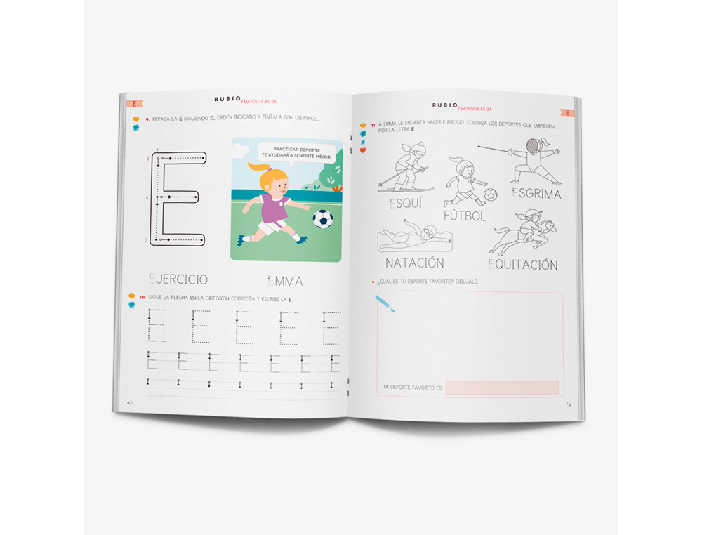 CUADERNO RUBIO MAYUSCULAS 2A