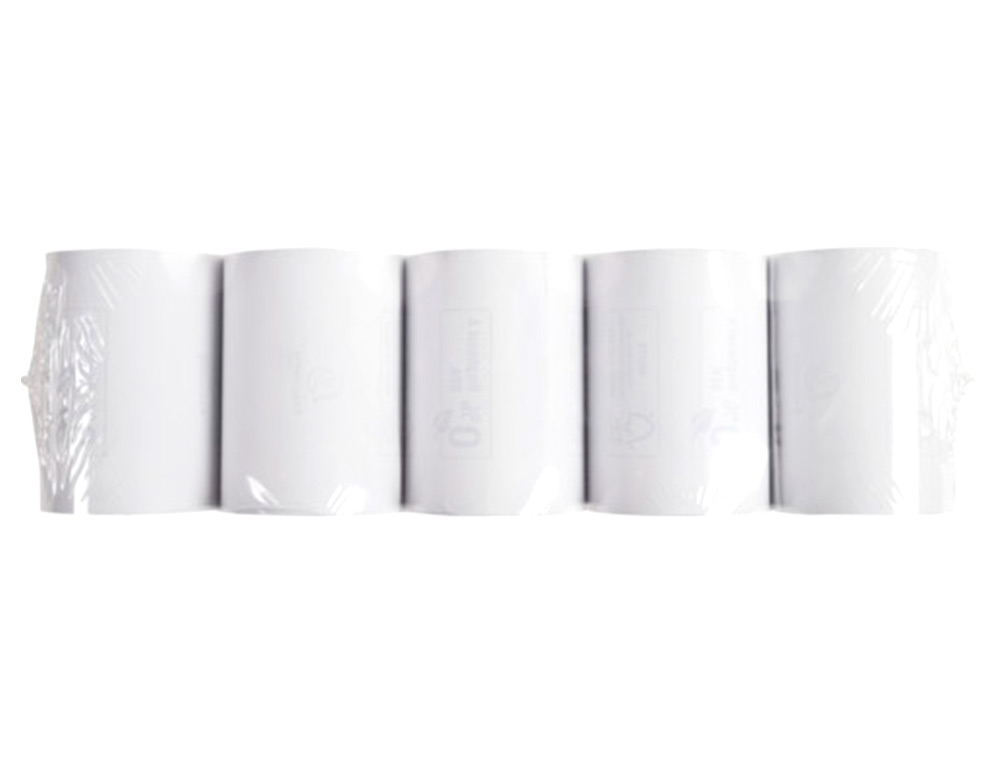 ROLLO SUMADORA TERMICO Q-CONNECT 57 MM ANCHO X 60 MM DIAMETRO SIN BISFENOL A