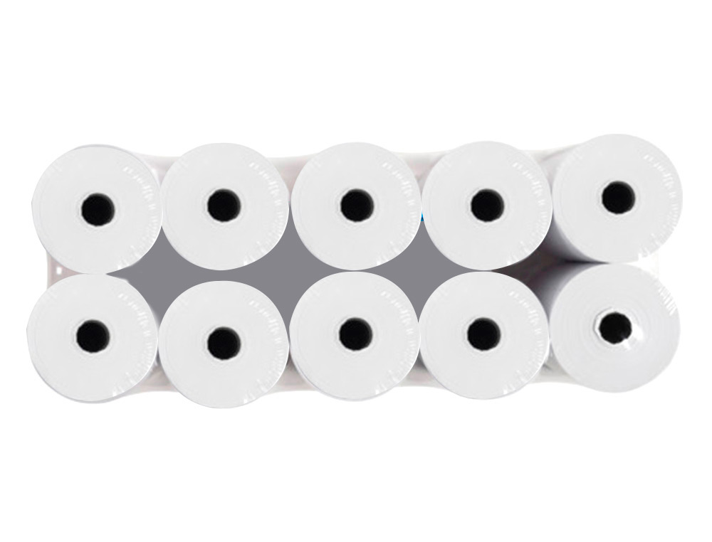 ROLLO SUMADORA TERMICO Q-CONNECT 57 MM ANCHO X 60 MM DIAMETRO SIN BISFENOL A