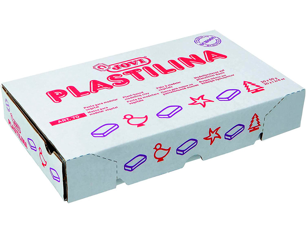 PLASTILINA JOVI 70 NARANJA UNIDAD TAMAÑO PEQUEÑO