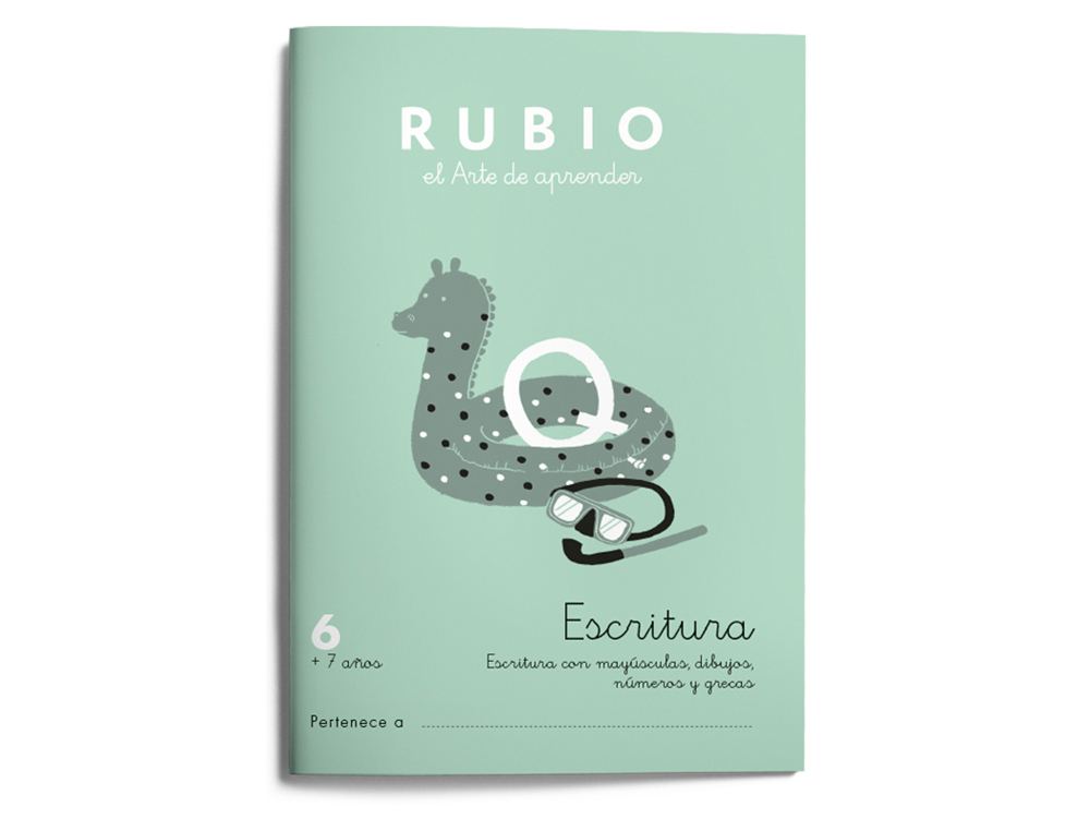 CUADERNO RUBIO CALIGRAFIA N 6