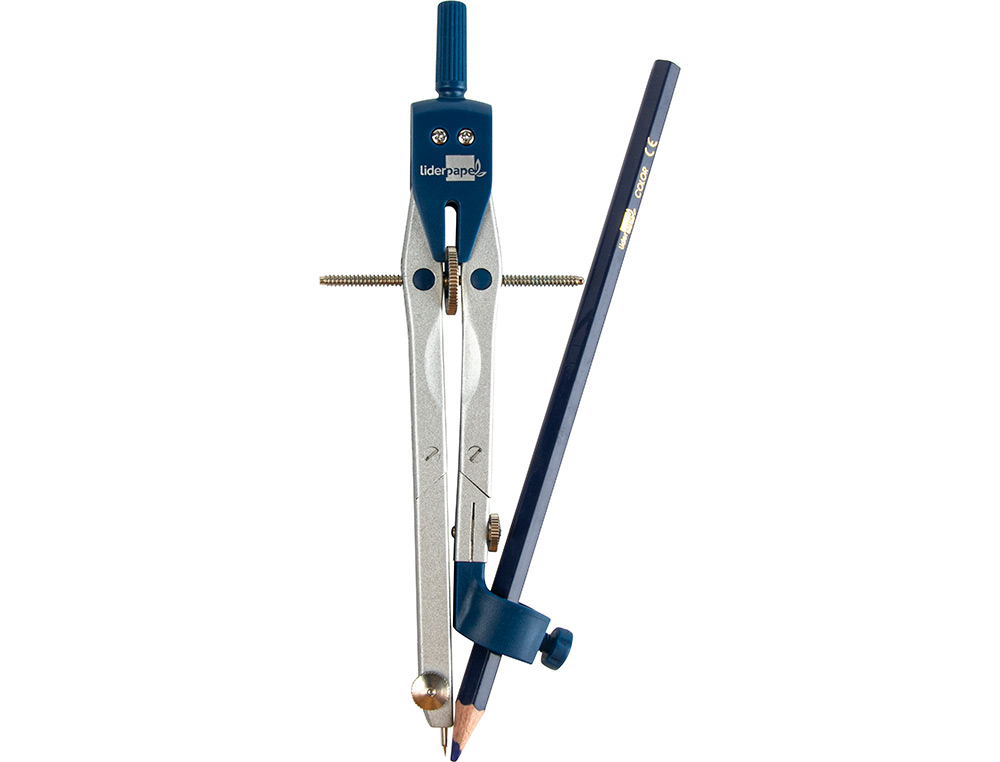 COMPAS LIDERPAPEL MICROMETRICO CON ADAPTADOR