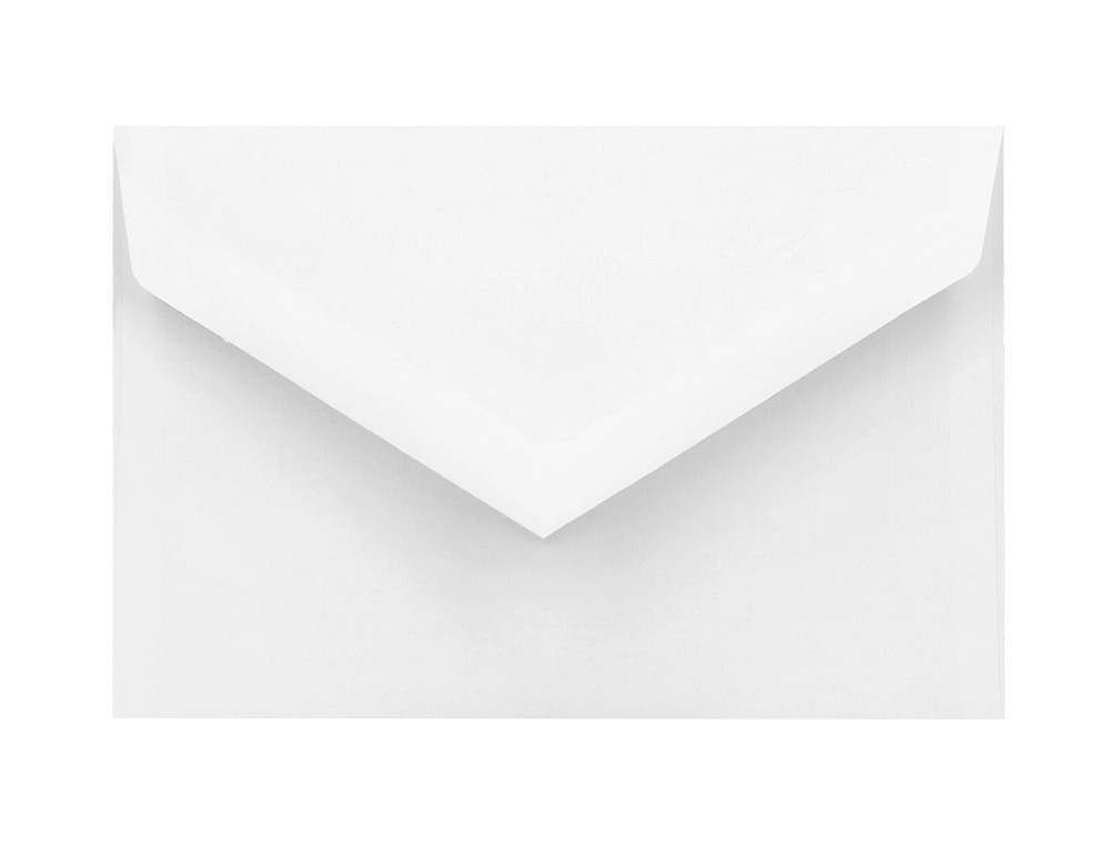 SOBRE LIDERPAPEL BLANCO REGISTRO EXTRA 90X140 MM CAJA DE 100 UNIDADES