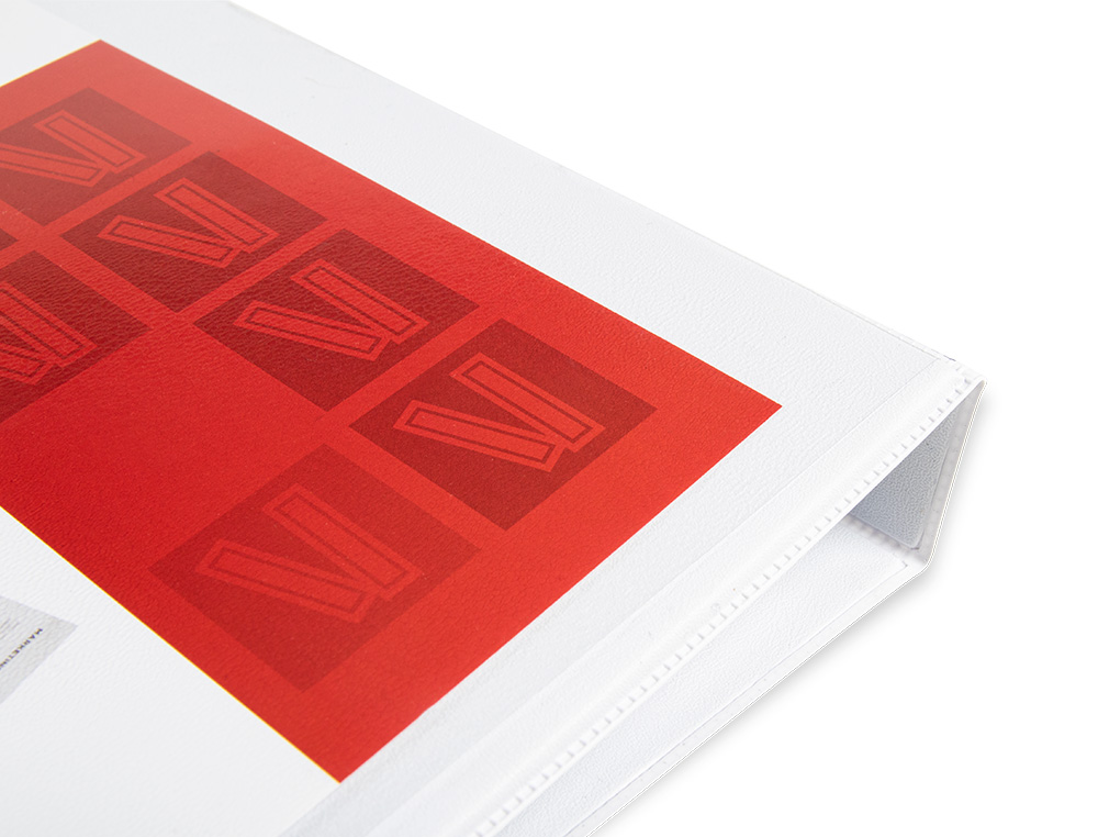 CARPETA CANGURO 4 ANILLAS MIXTAS 16MM LIDERPAPEL A4 PLASTICO COLOR BLANCO