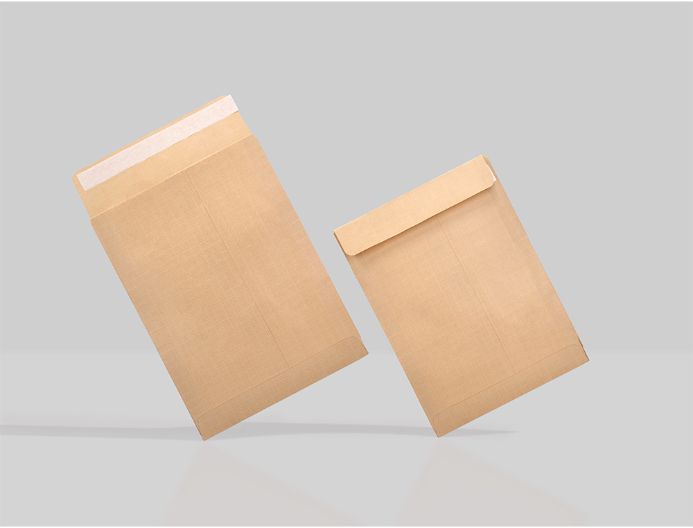 SOBRE LIDERPAPEL BOLSA N.11 KRAFT FOLIO PROLONGADO 250X353MM TIRA DE SILICONA CAJA DE 250 UNIDADES