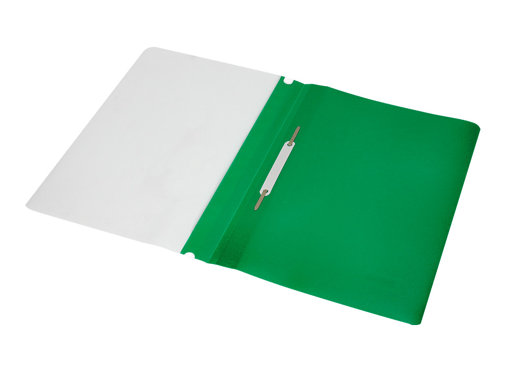 CARPETA DOSSIER FASTENER PLASTICO Q-CONNECT DIN A4 VERDE