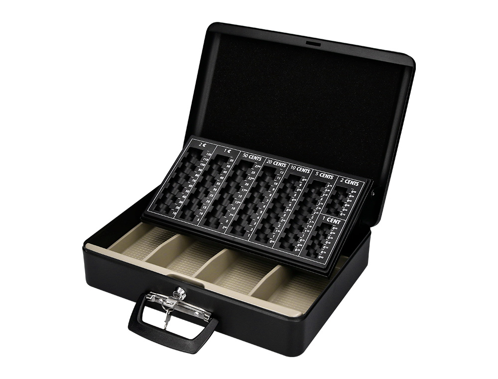 CAJA CAUDALES Q-CONNECT 14,5