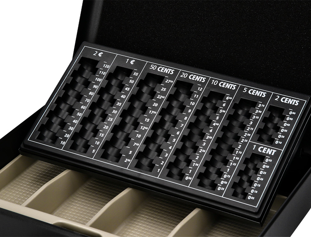 CAJA CAUDALES Q-CONNECT 14,5