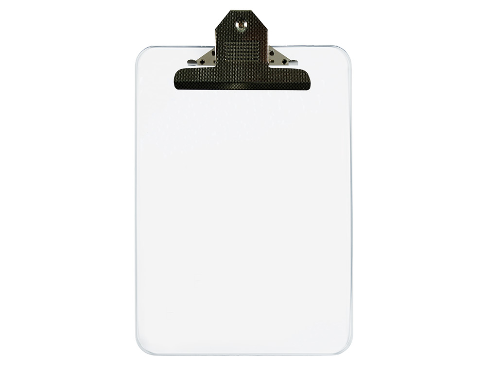 PORTANOTAS Q-CONNECT PLASTICO TRANSPARENTE DIN A4 4 MM
