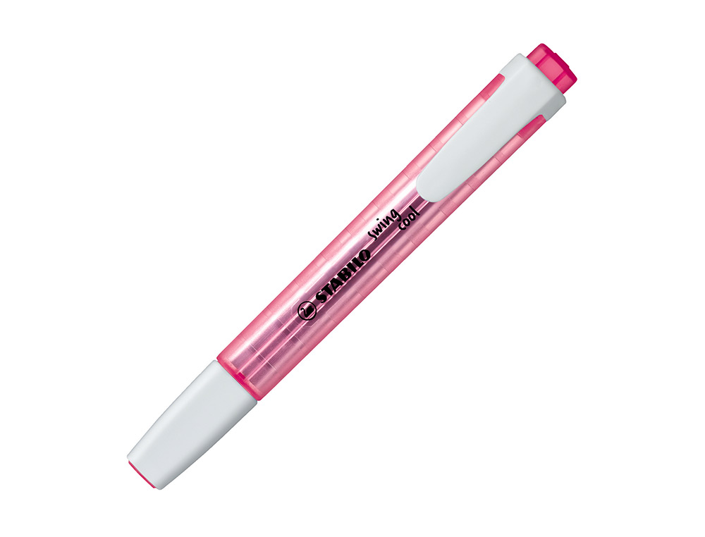 ROTULADOR STABILO MARCADOR FLUORESCENTE SWING COOL ROSA