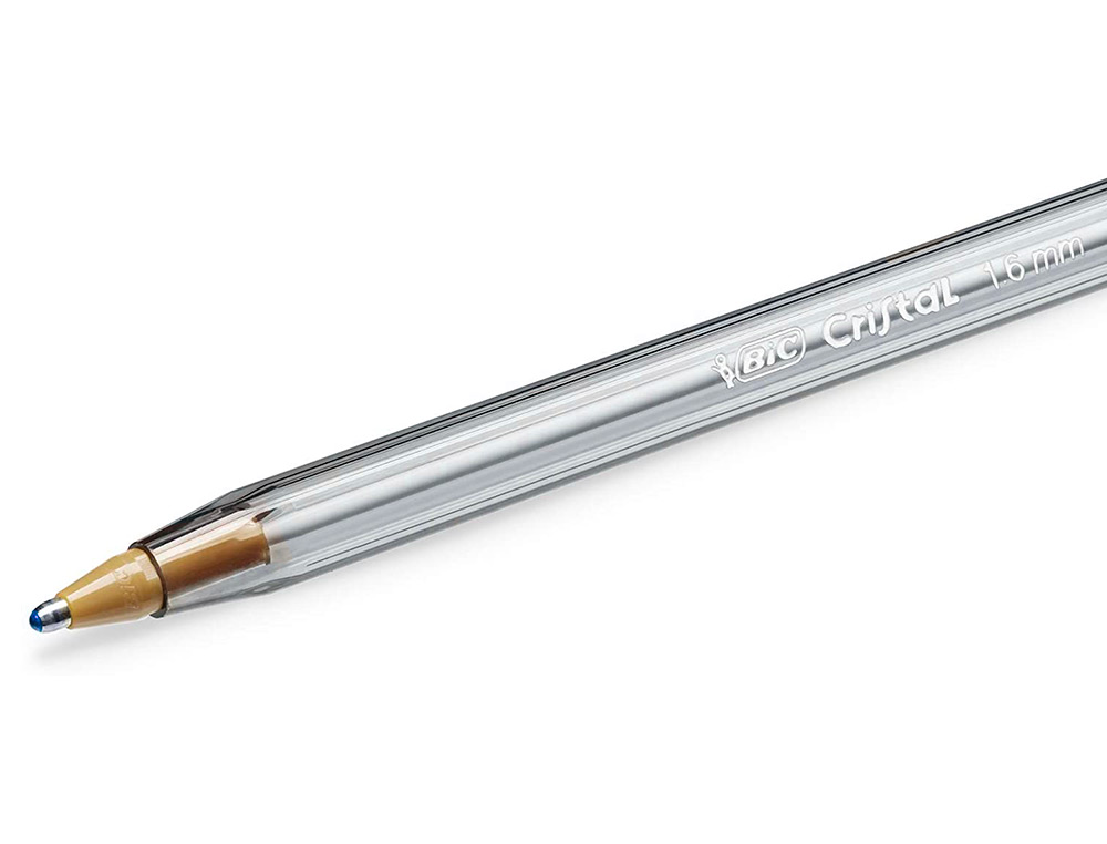 BOLIGRAFO BIC CRISTAL X-LARGE TINTA AZUL 1,6 MM