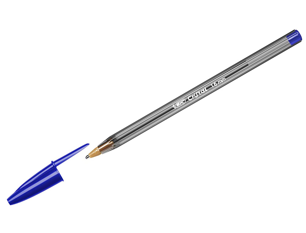 BOLIGRAFO BIC CRISTAL X-LARGE TINTA AZUL 1,6 MM