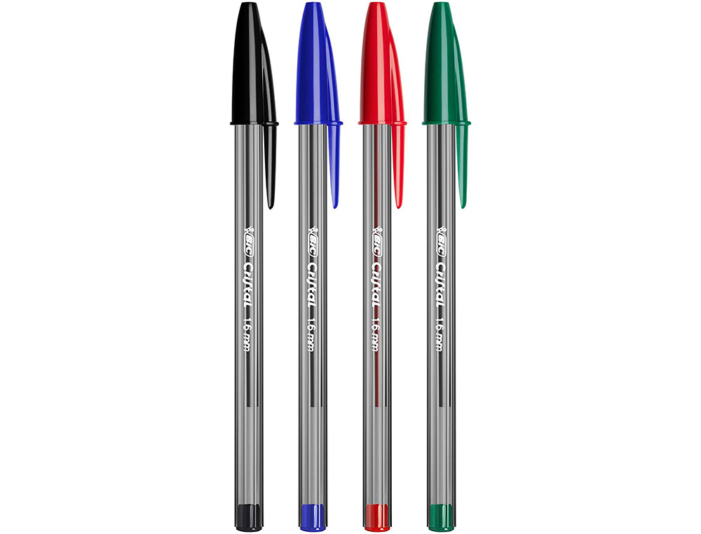 BOLIGRAFO BIC CRISTAL X-LARGE TINTA AZUL 1,6 MM