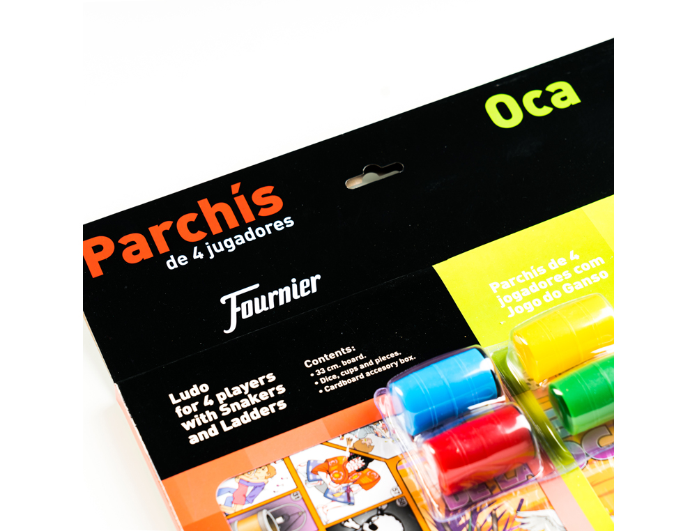 PARCHIS CON OCA TABLERO PEQUEO 42,5X33X4,45 CM