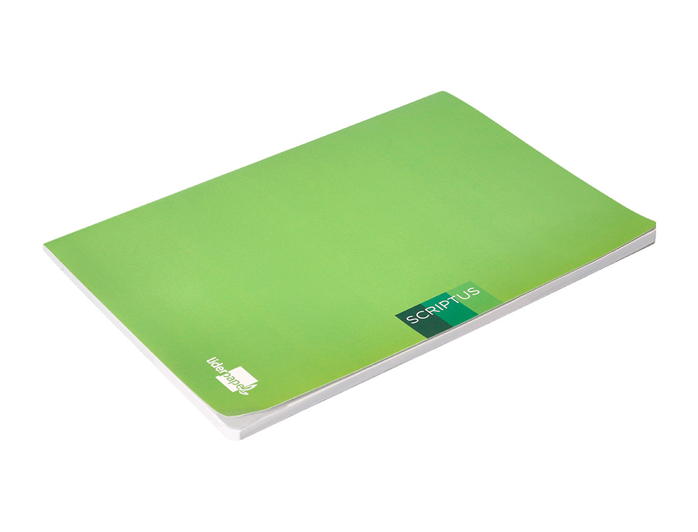 LIBRETA LIDERPAPEL SCRIPTUS A4 48 HOJAS 90GR PAUTA 4 3.5MM CON MARGEN