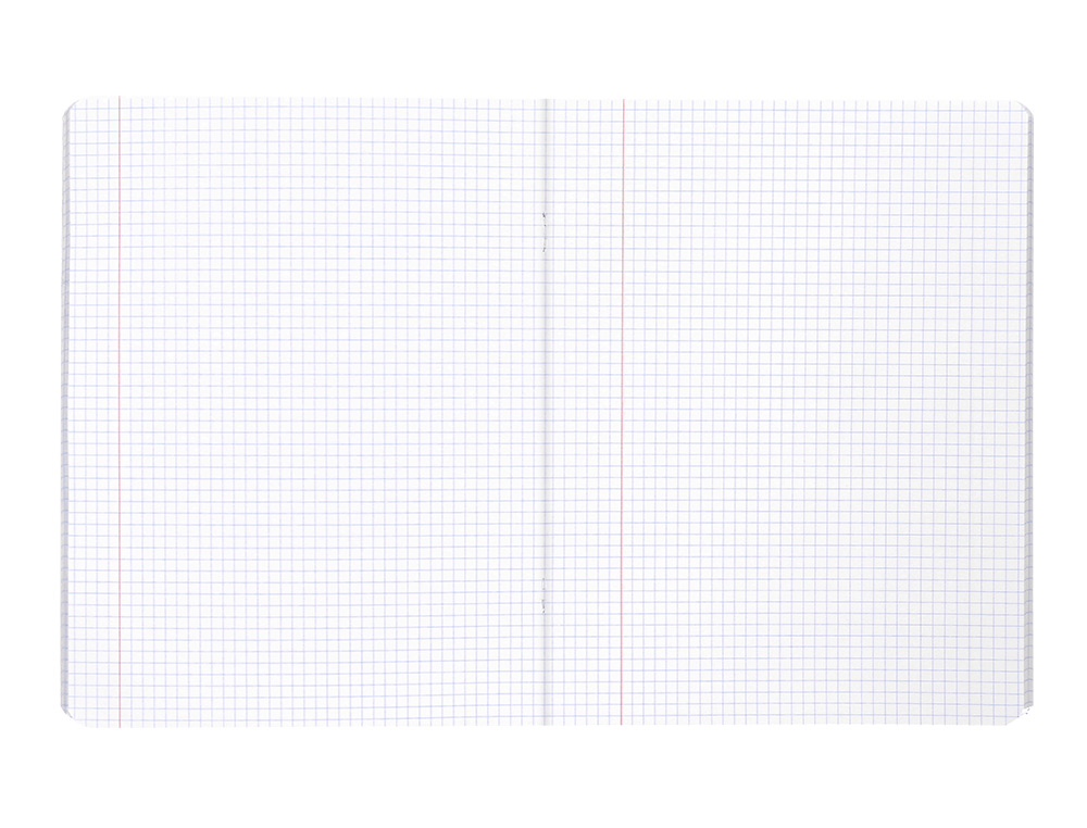 LIBRETA LIDERPAPEL SCRIPTUS A5 PLUS 48 HOJ.90G/M2 CUADRO 4MM CON MARGEN