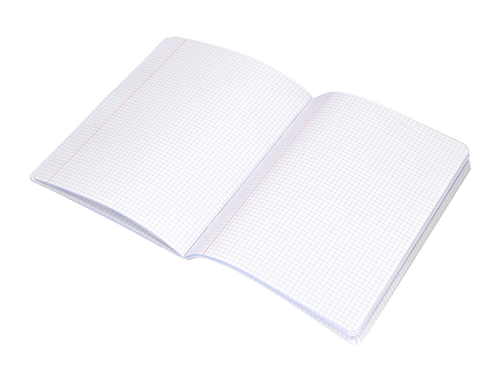 LIBRETA LIDERPAPEL SCRIPTUS A5 PLUS 48 HOJ.90G/M2 CUADRO 4MM CON MARGEN