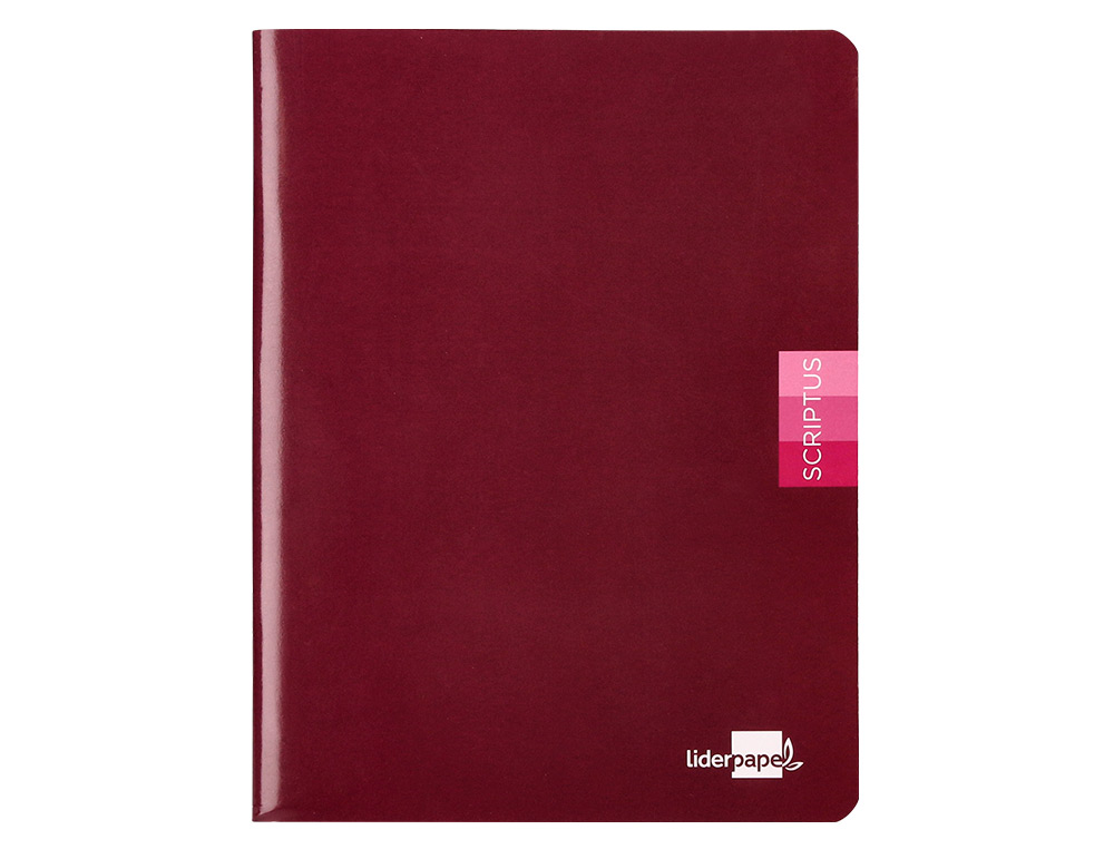 LIBRETA LIDERPAPEL SCRIPTUS A5 PLUS 48 HOJ.90G/M2 CUADRO 4MM CON MARGEN