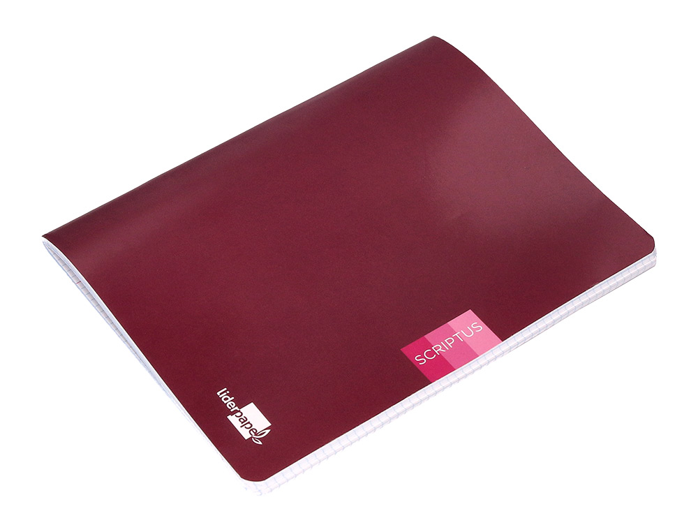LIBRETA LIDERPAPEL SCRIPTUS A5 PLUS 48 HOJ.90G/M2 CUADRO 4MM CON MARGEN