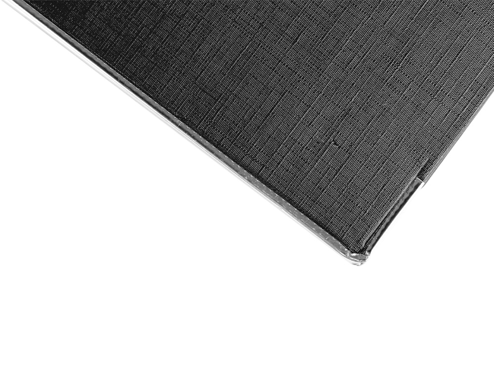 MODULO LIDERPAPEL 2 ARCHIVADORES FOLIO 2 ANILLAS MECANISMO DE PALANCA 75MM NEGRO