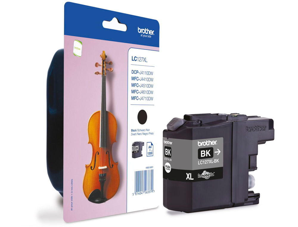 INK-JET BROTHER MFC-J4410DW/4510 DW NEGRO ALTA CAPACIDAD 1200 PAG