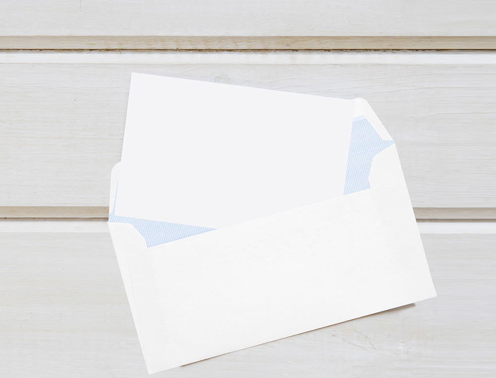 SOBRE LIDERPAPEL N 2 BLANCO DIN AMERICANO 110X220 MM TIRA DE SILICONA PAQUETE DE 25 UNIDADES