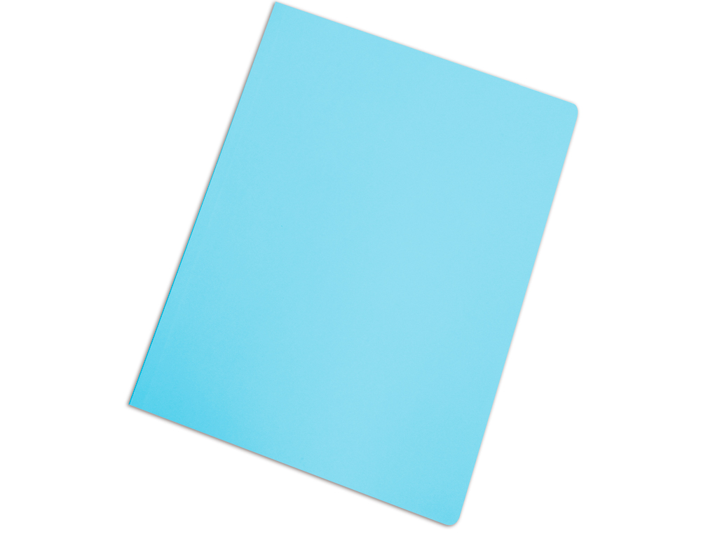 SUBCARPETA CARTULINA GIO DIN A4 CELESTE PASTEL 180 G/M2