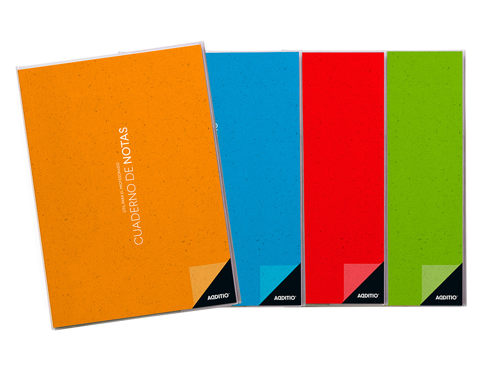 CUADERNO DE NOTAS ADDITIO HORARIO PLANIFICACION MENSUAL PLAN DE CURSO