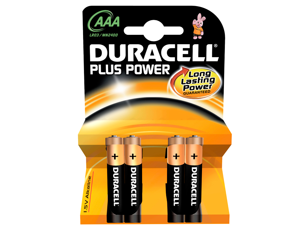 PILA DURACELL RECARGABLE AAA 750 MAH BLISTER DE 4 UNIDADES