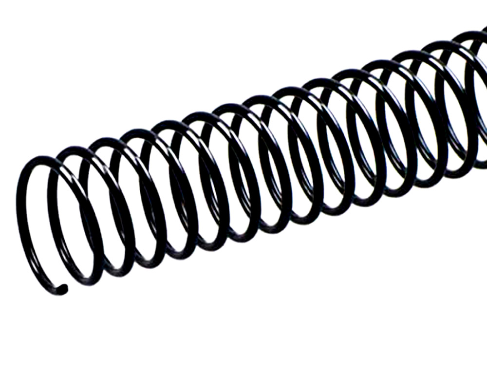 ESPIRAL METALICO Q-CONNECT 64 5:1 8MM 1MM CAJA DE 200 UNIDADES