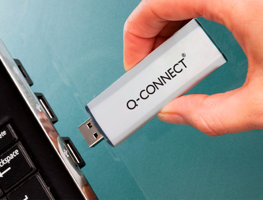MEMORIA USB Q-CONNECT FLASH 128 GB 3.0
