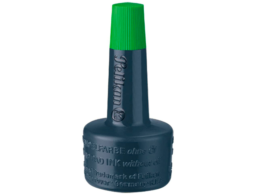 TINTA TAMPON PELIKAN VERDE BOTE 28 ML