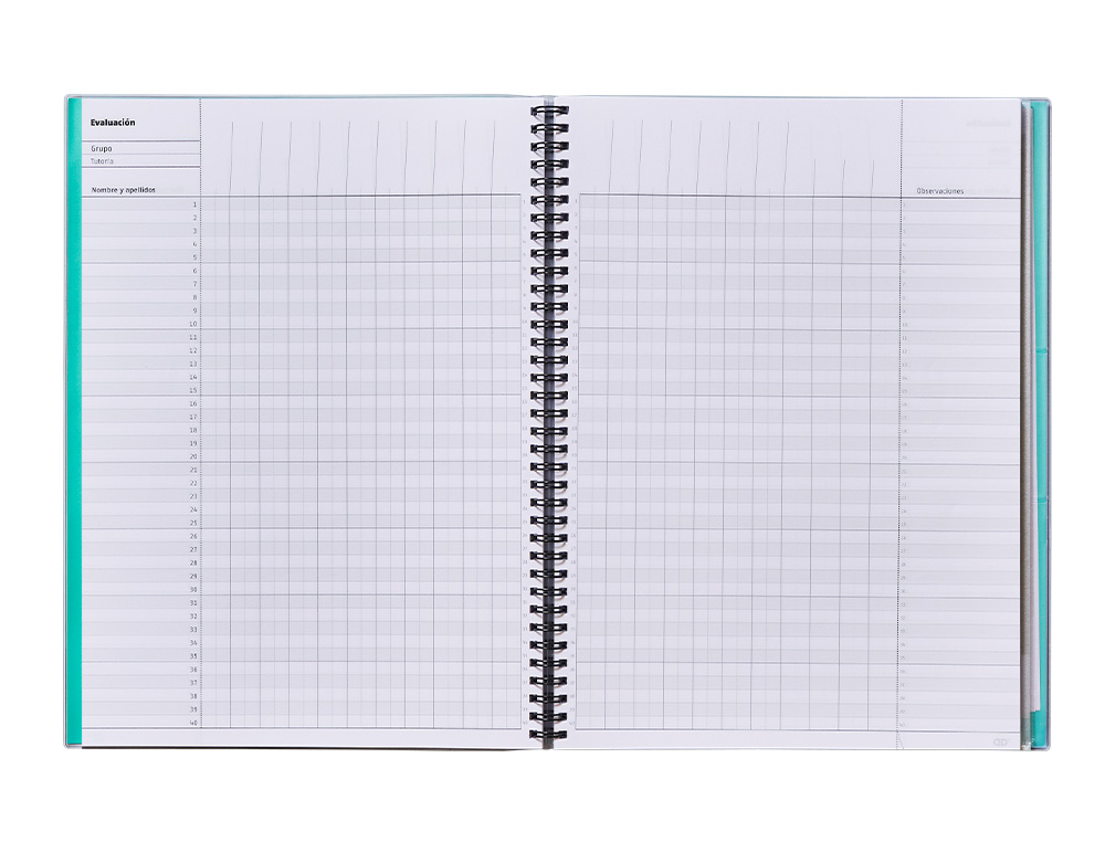 CUADERNO DE TODAS LAS CLASES SV ADDITIO PLAN MENSUAL DEL CURSO EVALUACION CONTINUA Y PROGRAMACION SEMANAL 22,5X31CM