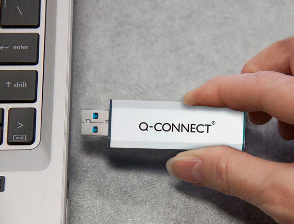 MEMORIA USB Q-CONNECT FLASH 32 GB 3.0