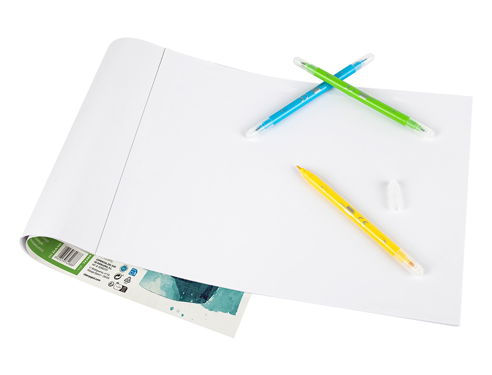 BLOC DIBUJO LIDERPAPEL ARTISTICO ENCOLADO 230X325MM 20 HOJAS 180 G/M2 SIN RECUADRO