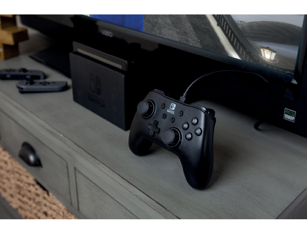 MANDO POWER A CON CABLE PARA NINTENDO SWITCH NEGRO