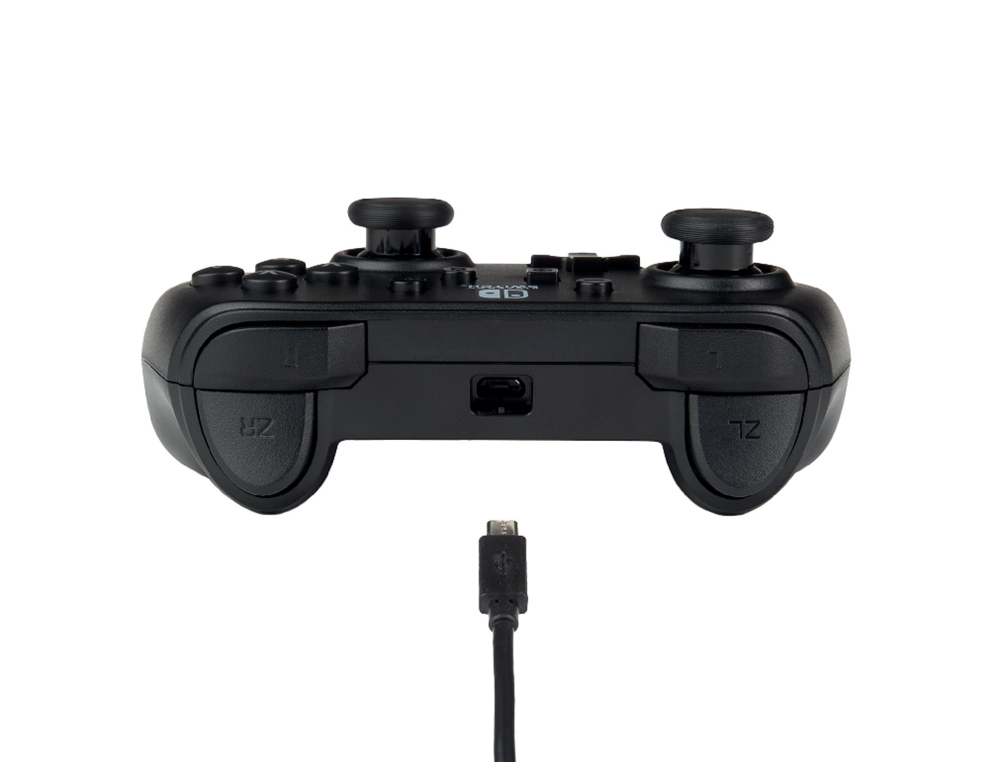 MANDO POWER A CON CABLE PARA NINTENDO SWITCH NEGRO
