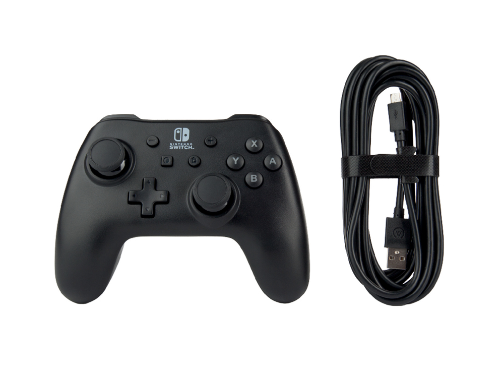 MANDO POWER A CON CABLE PARA NINTENDO SWITCH NEGRO