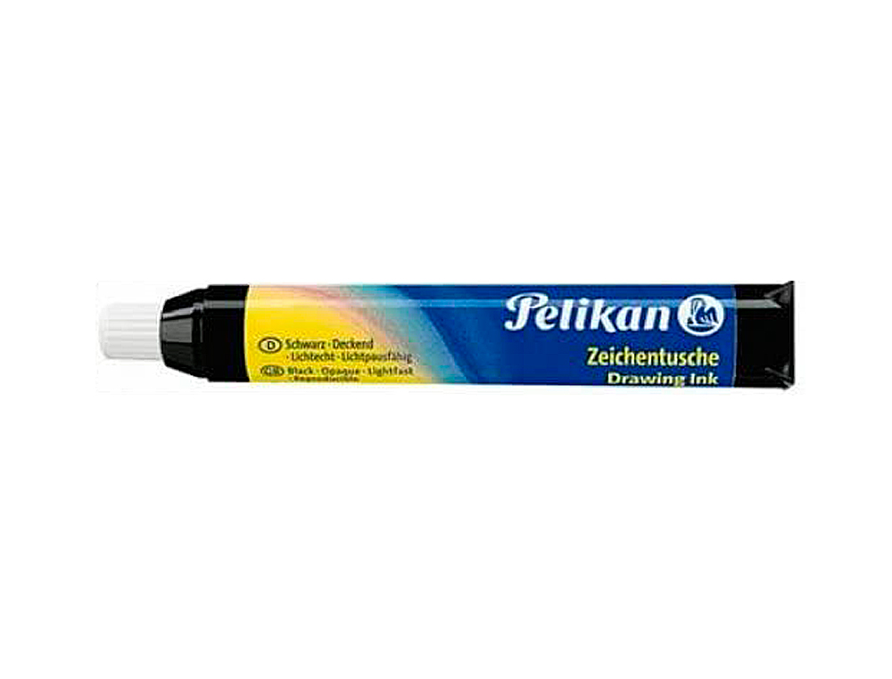 TINTA CHINA PELIKAN NEGRO CARGADOR 9 ML BLISTER DE 1 UNIDAD