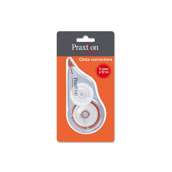 CINTA CORRECTORA PRAXTON 5MMX12 METROS BLISTER
