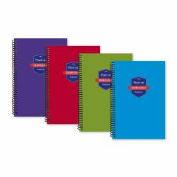 BLOC ESPIRAL P.P FOLIO  80 HOJAS 4X4 PRAXTON